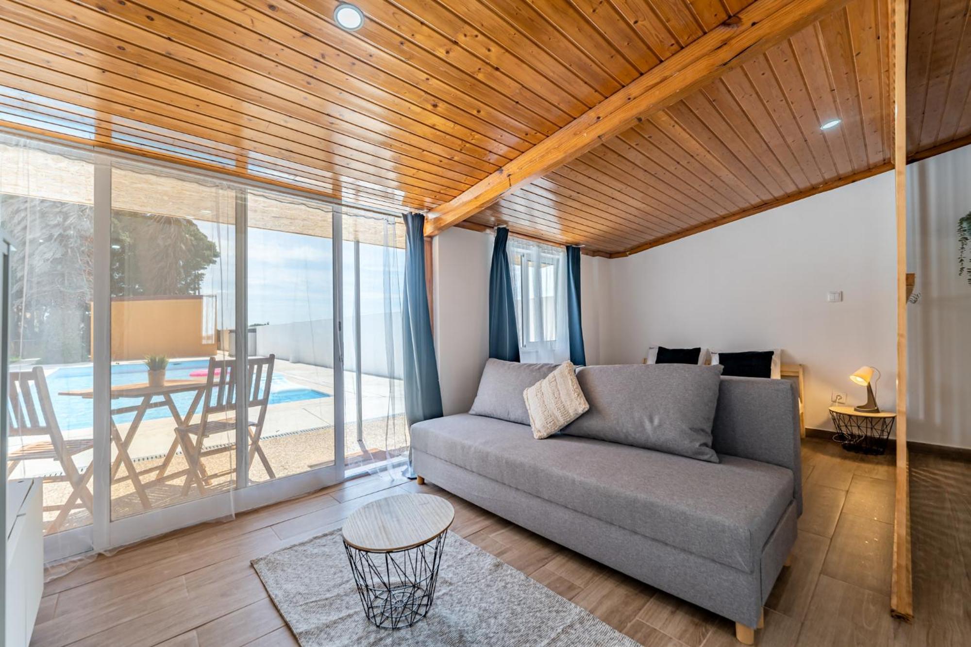 Wake Up With The Sea Breeze- House With Pool Ap1 Apartment Lavra Exterior photo